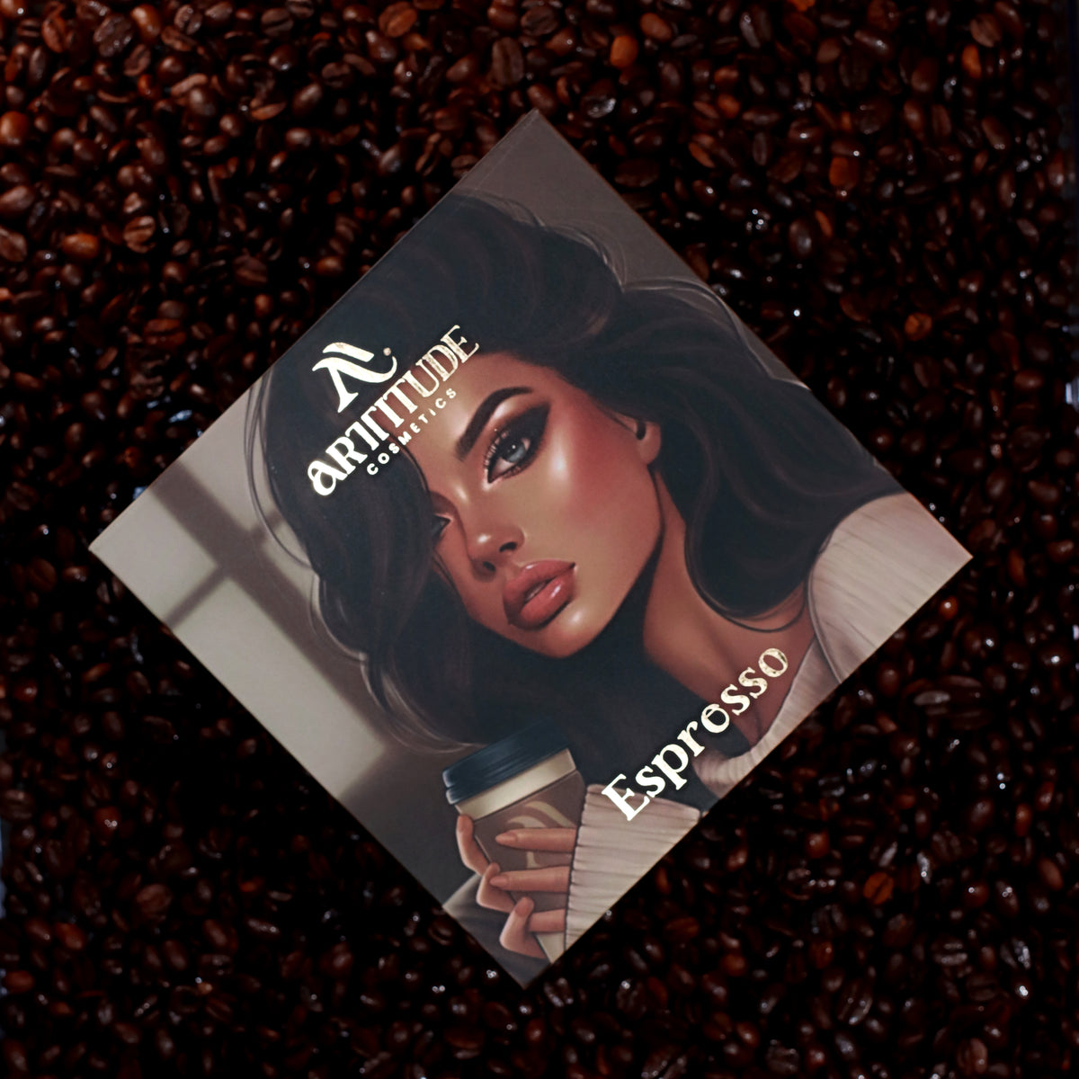 Arttitude Cosmetics „Espresso“ – geschlossene Palette