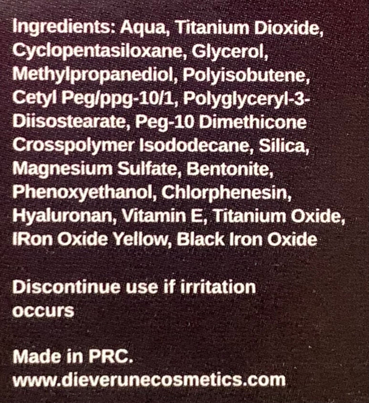 Dieverune Color & Cover Primer Paint – Herstellerbild 11