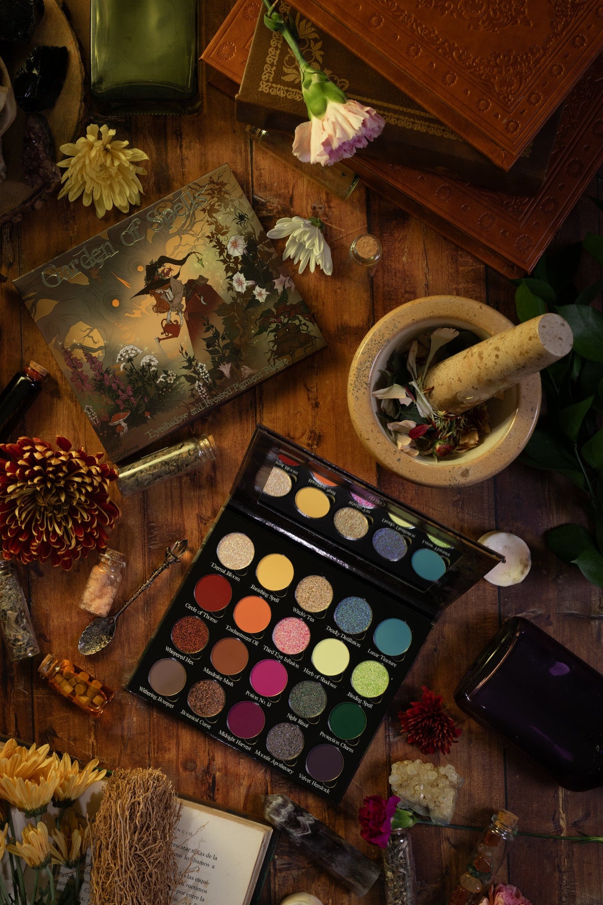 Garden of Spells palette – Produkt- und Detailansicht