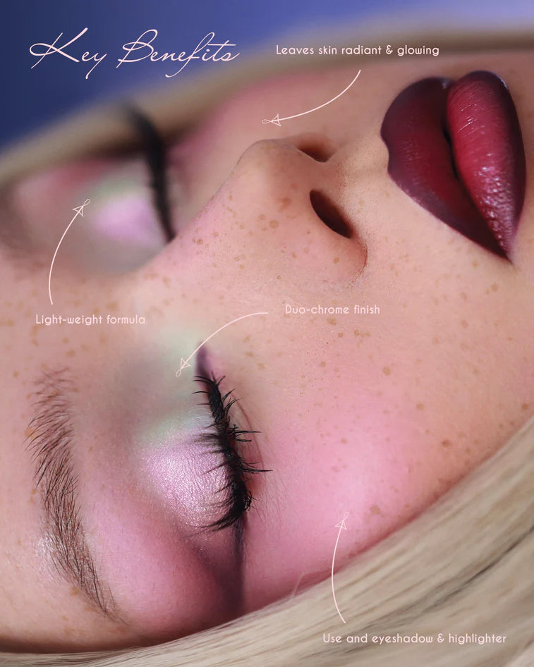 SATIN HIGHLIGHTERS - COASTAL GLAZE