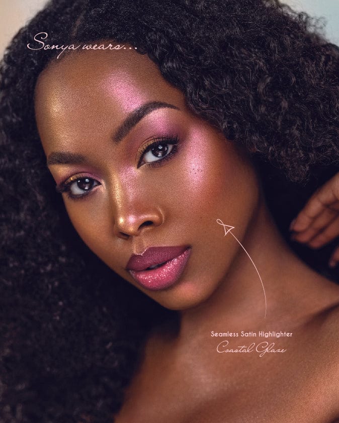 SATIN HIGHLIGHTERS - COASTAL GLAZE