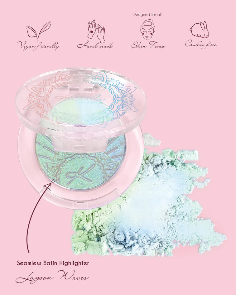 SATIN HIGHLIGHTERS - LAGOON WAVES