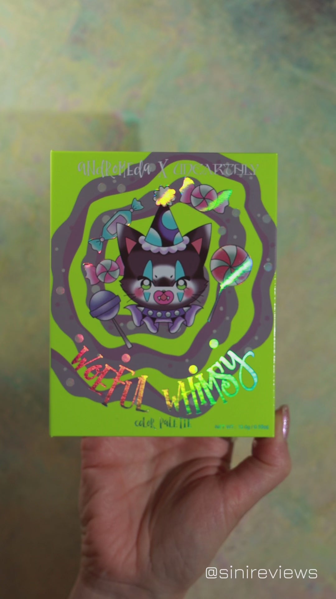 Video laden: Woeful Whimsey Eyeshadow Palette