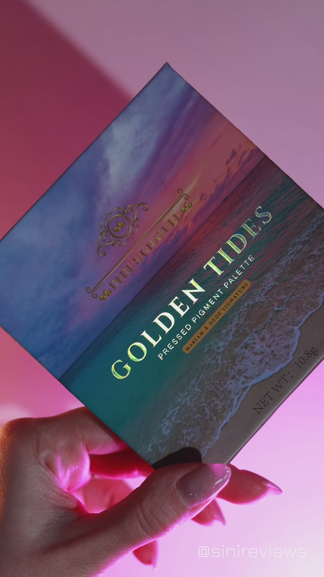 Load video: Golden Tides X Mariam Tutorials