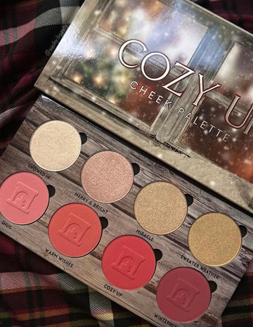 Paleta acogedora de rubor