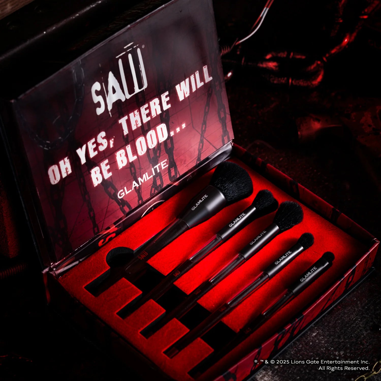 SAW X Glamlite Brushset