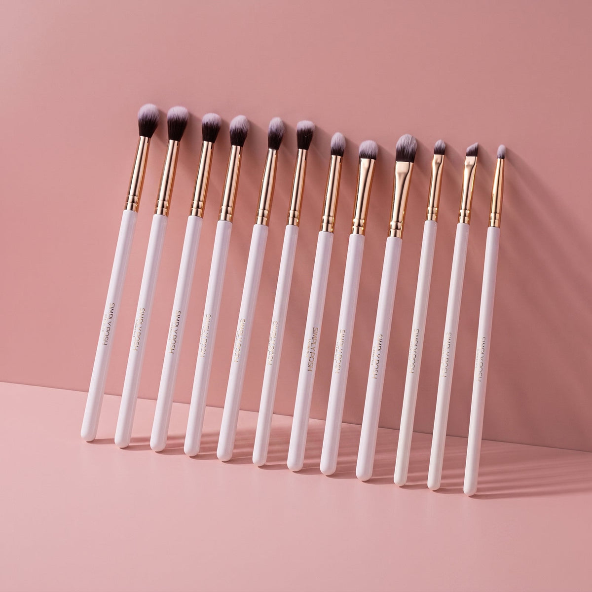 Simply Posh – 12-teiliges Eyeshadow Blending Brush Set – Ansicht 2