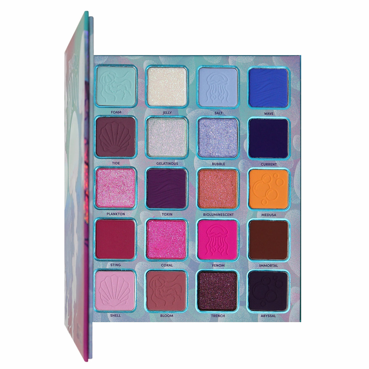 Treacherous Bloom – geöffnete Palette mit 20 Farben