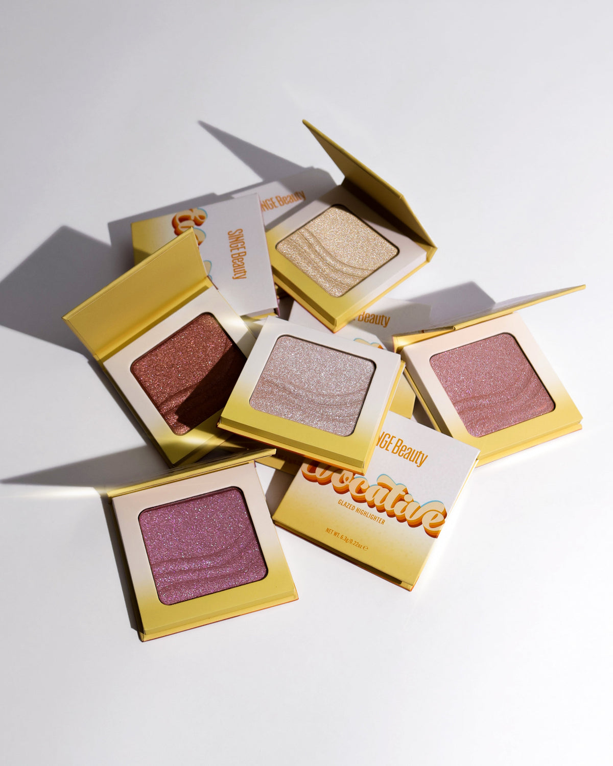 Evocative Glazed Highlighter – Kollektion und Verpackung